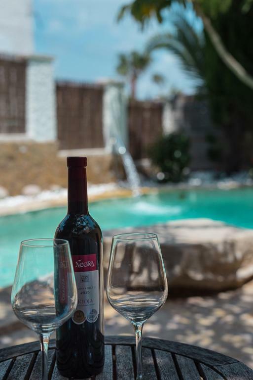 Bright Villa With Salt Water Pool El Campello Esterno foto